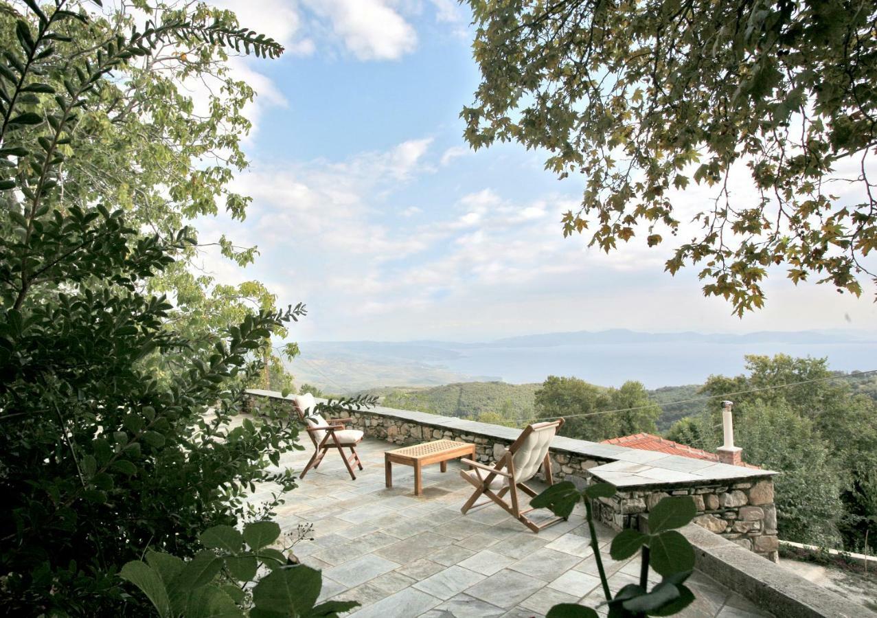 Pelion Belvedere - The Modern Cottage วิซิตซา ภายนอก รูปภาพ